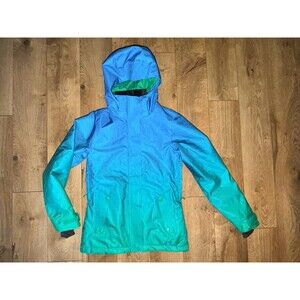 Women’s Under Armour Storm Jacket Sz XS Blue Zip Up Hooded Primaloft Winter Warm